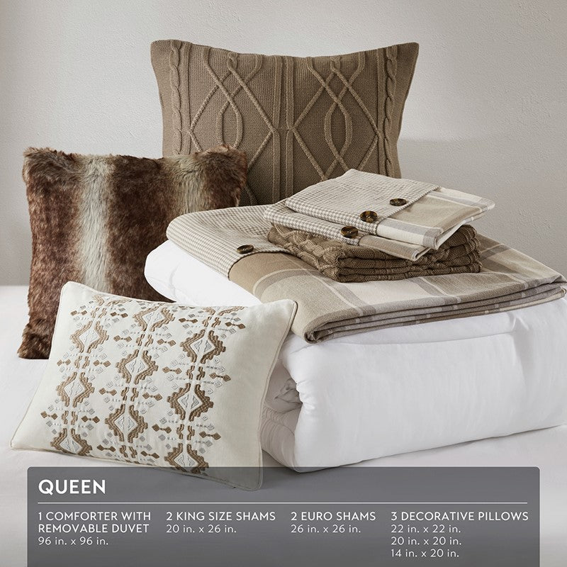 Urban Cabin Cotton Jacquard Comforter Set