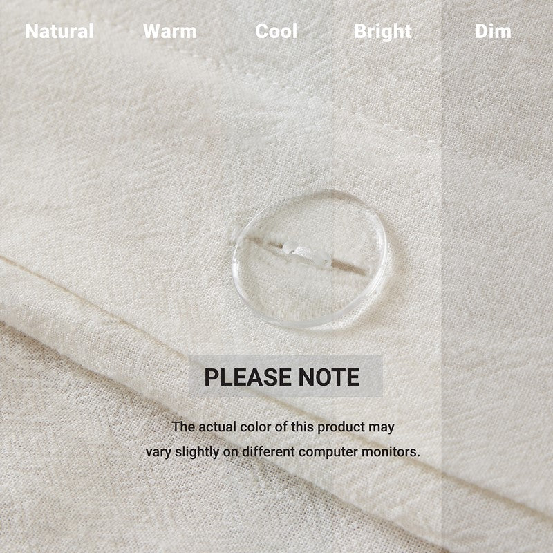 Linen Blend Double Flange Duvet Cover Set by Harbor House