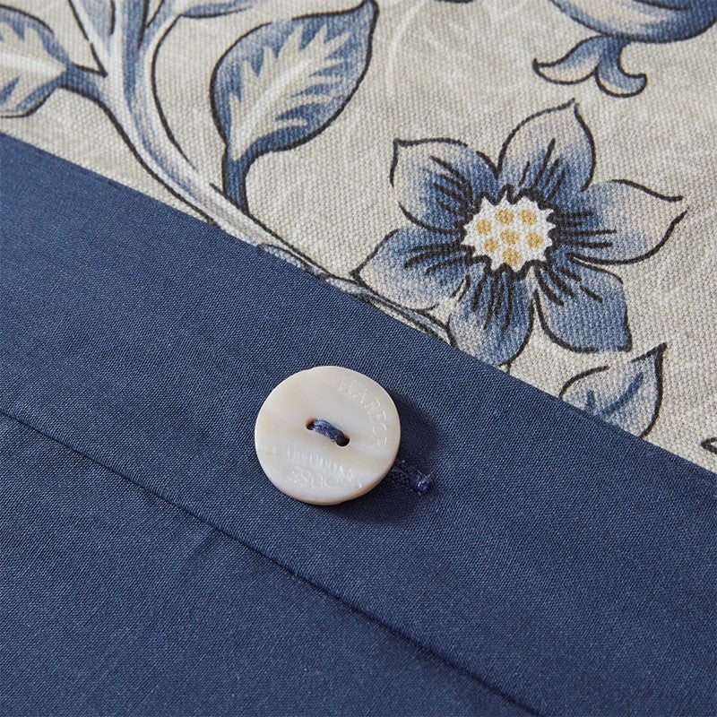 Livia 5 Piece Cotton Duvet Cover Set by Harbor House Blue