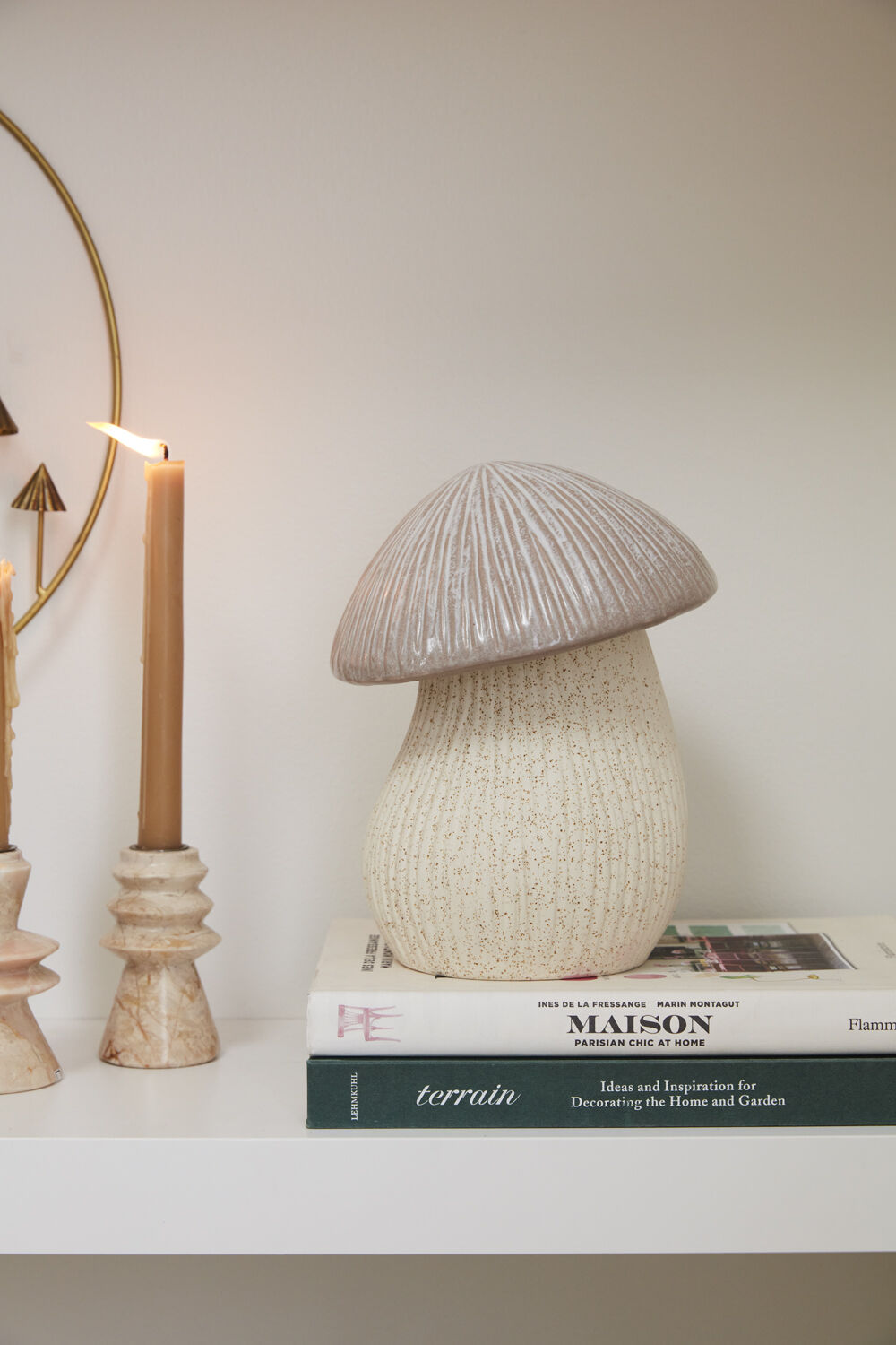 Capped Mushroom Canister