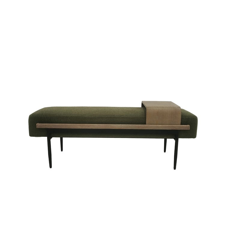 Perry Cocktail Ottoman with Slide Tray by Chapel Hill
