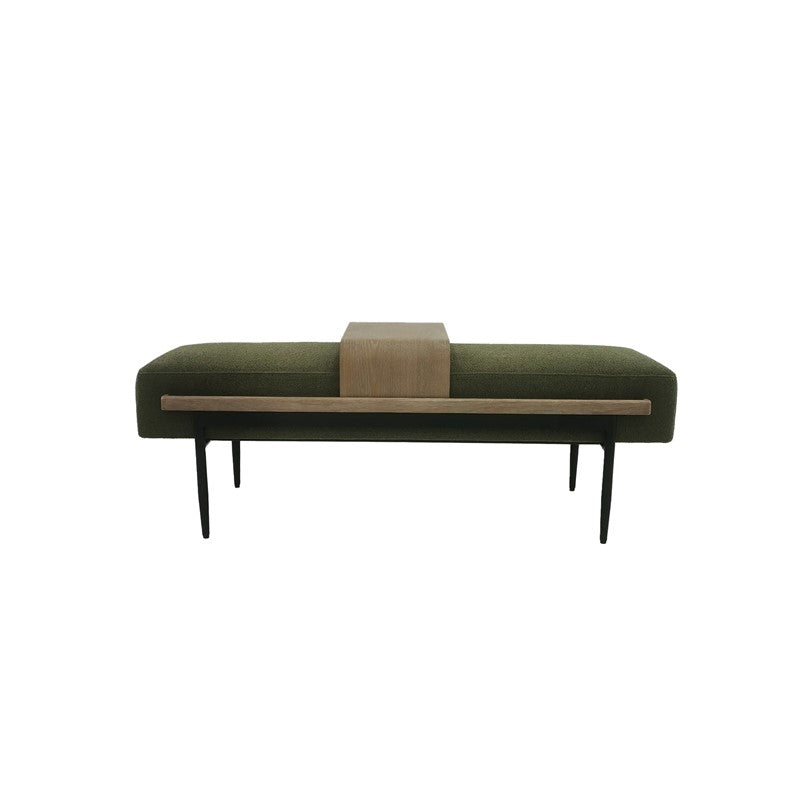 Perry Cocktail Ottoman with Slide Tray by Chapel Hill