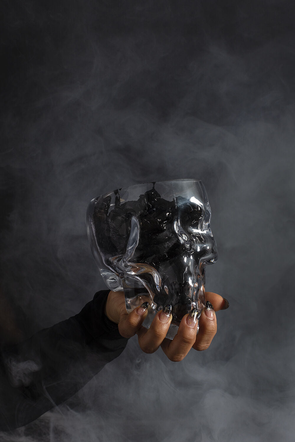 Glass Skull Terrarium