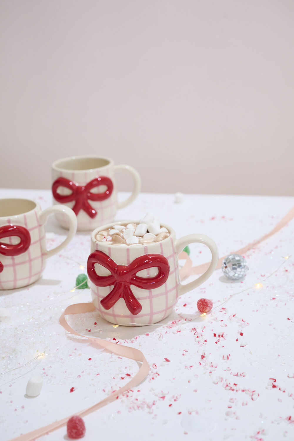 Red Bow Mug