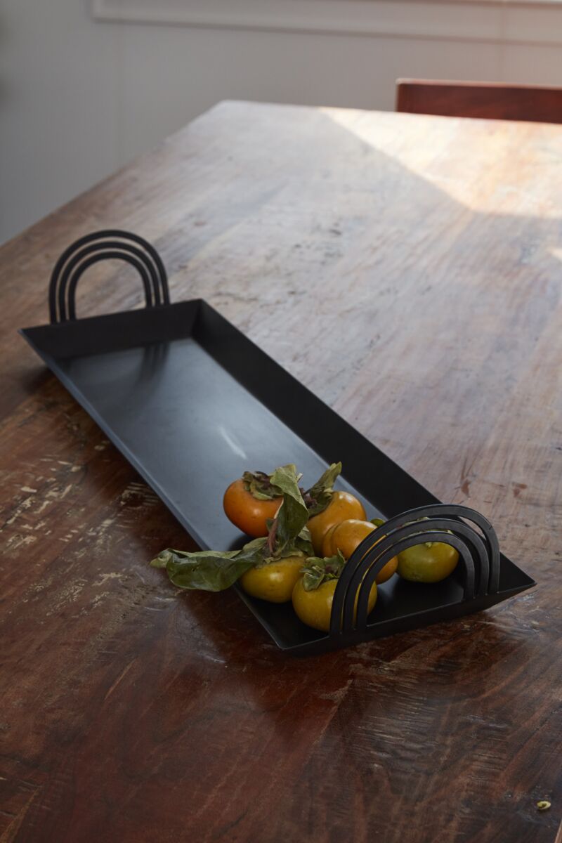 Black Arches Metal Tray