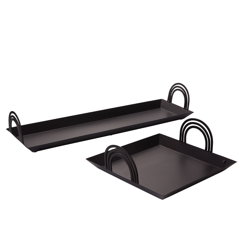 Black Arches Metal Tray