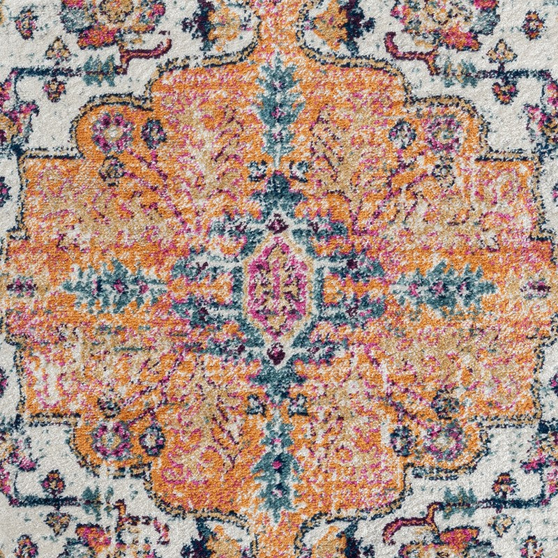 Mateo Boho Medallion Woven Area Rug by Madison Park