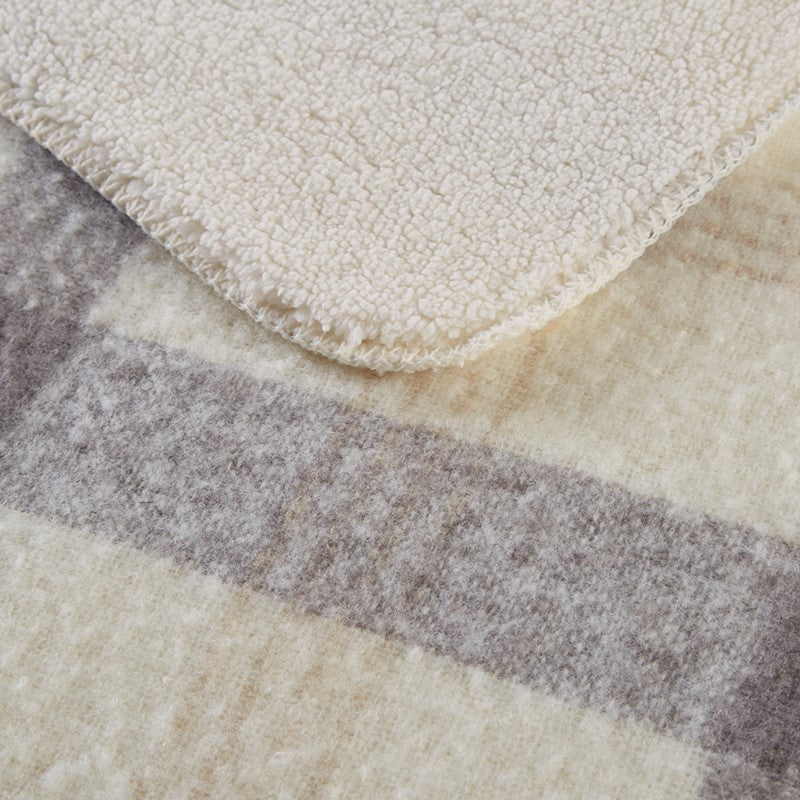Faux Mohair to Sherpa Throw by Woolrich