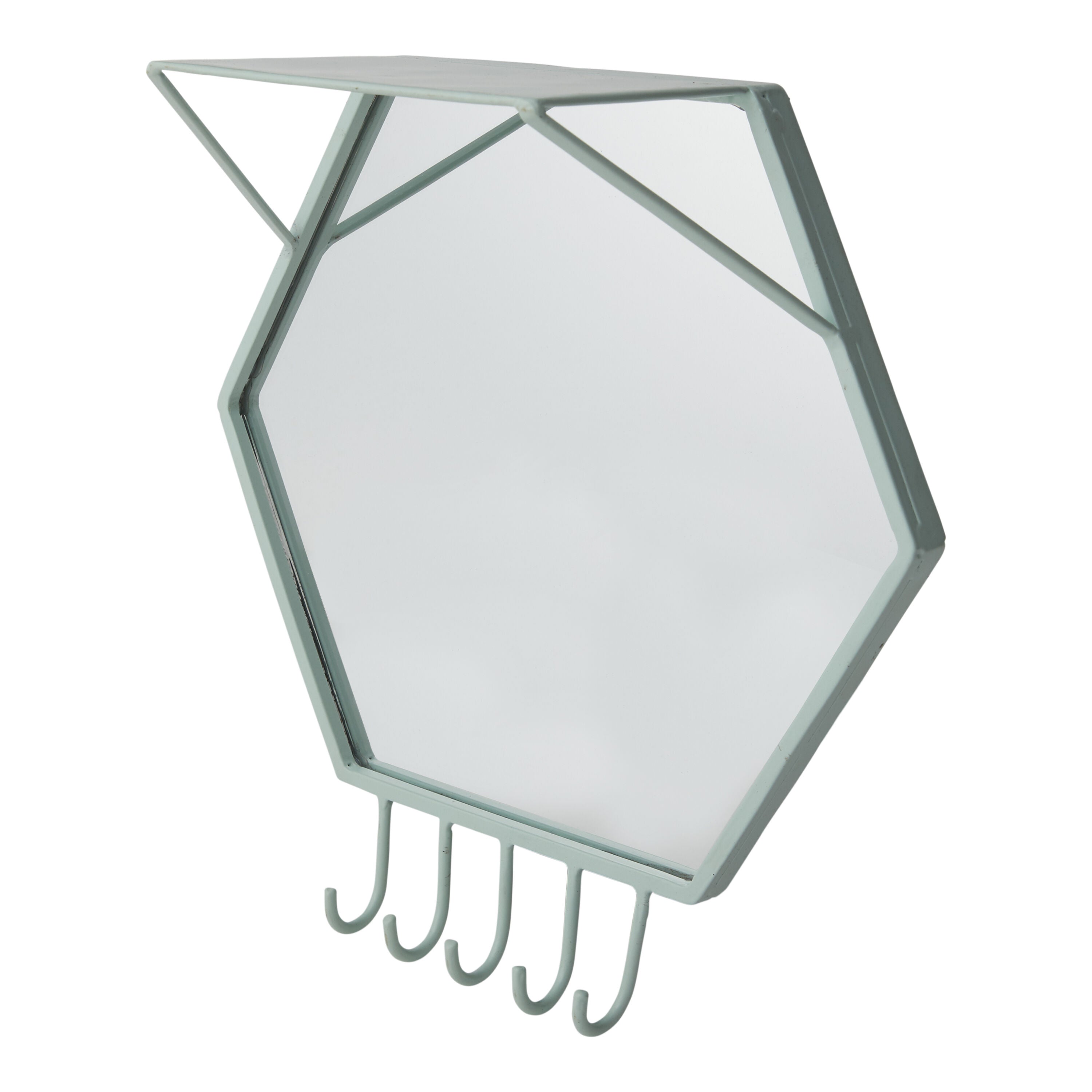 Simone Hexagon Wall Mirror