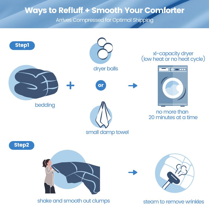 Sublime Serenity Luxury Comforter by Main Street