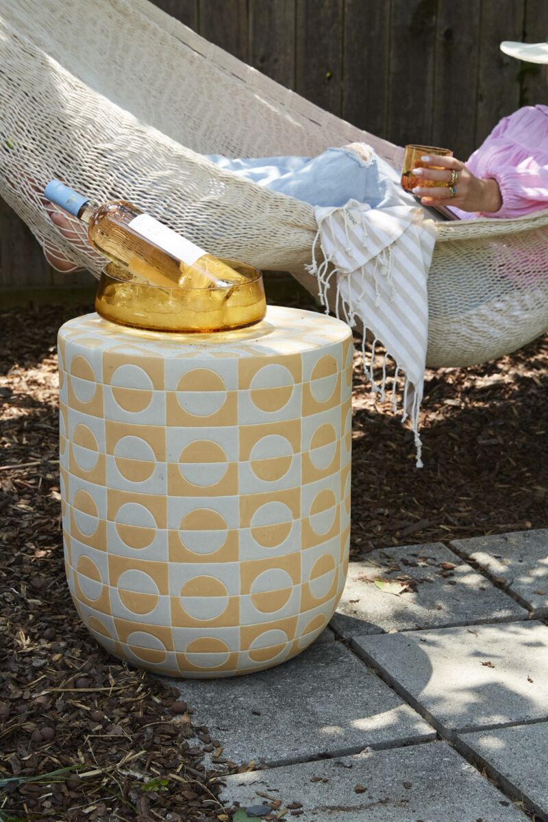 Sundial Side Table