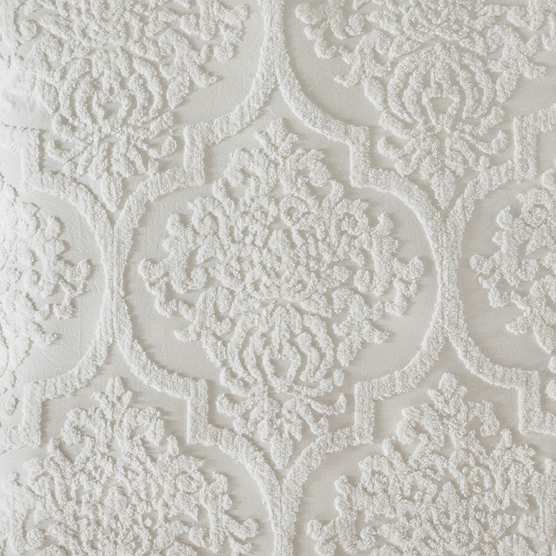 Viola 3 Piece Tufted Cotton Chenille Damask Duvet Cover Set by Madison Park