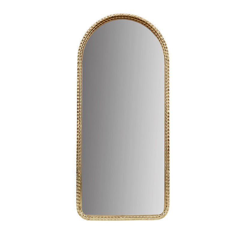 Mia Gold Metal Arch Wall Mirror